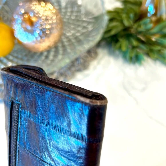 Vintage Eel Skin Long Wallet - Picture 6 of 7